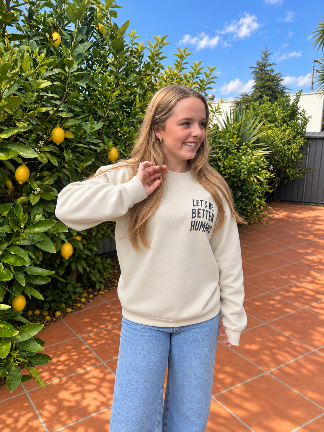 Let's Be Better Humans Crewneck