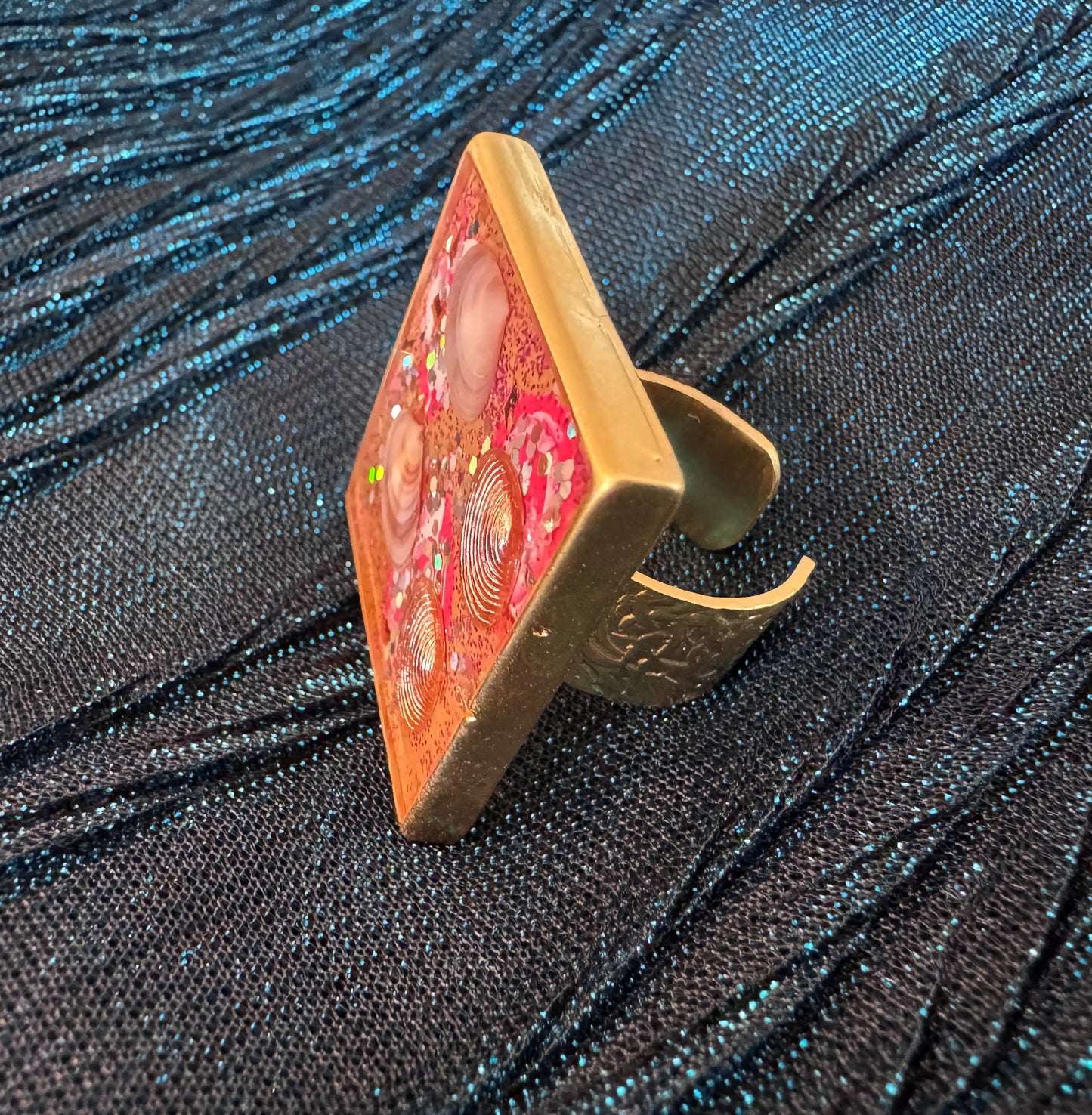 Sand Sparkle ring