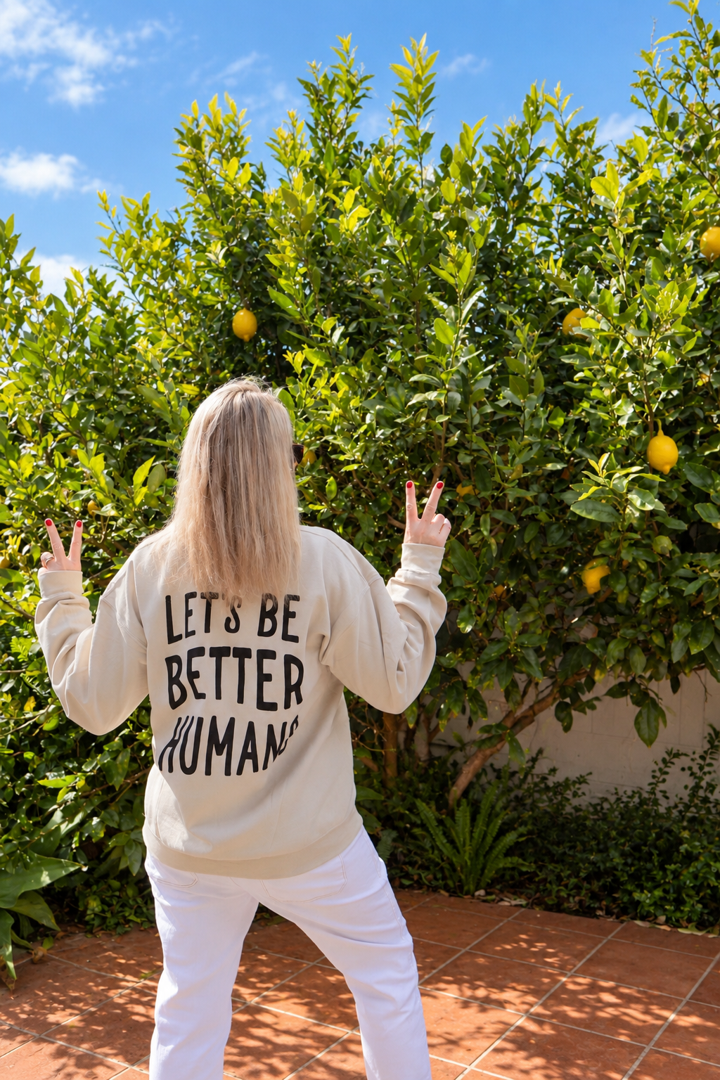 Let's Be Better Humans Crewneck