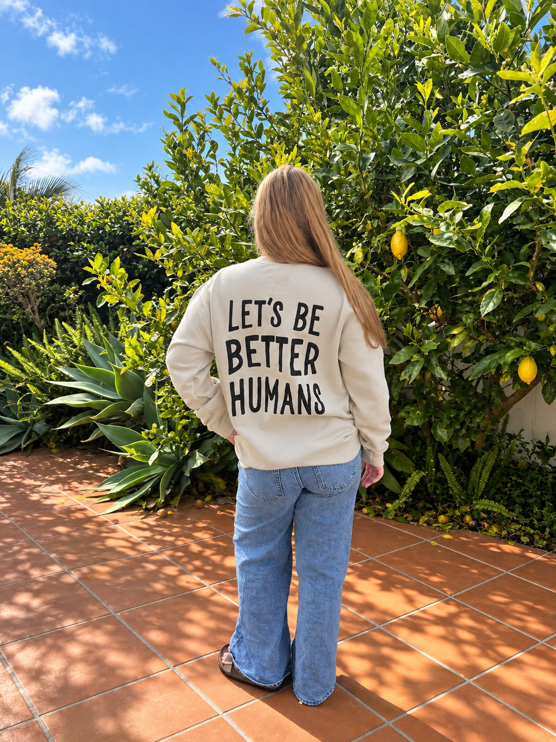Let's Be Better Humans Crewneck