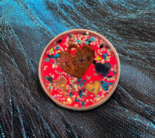 Antelope Love Me Tender ring