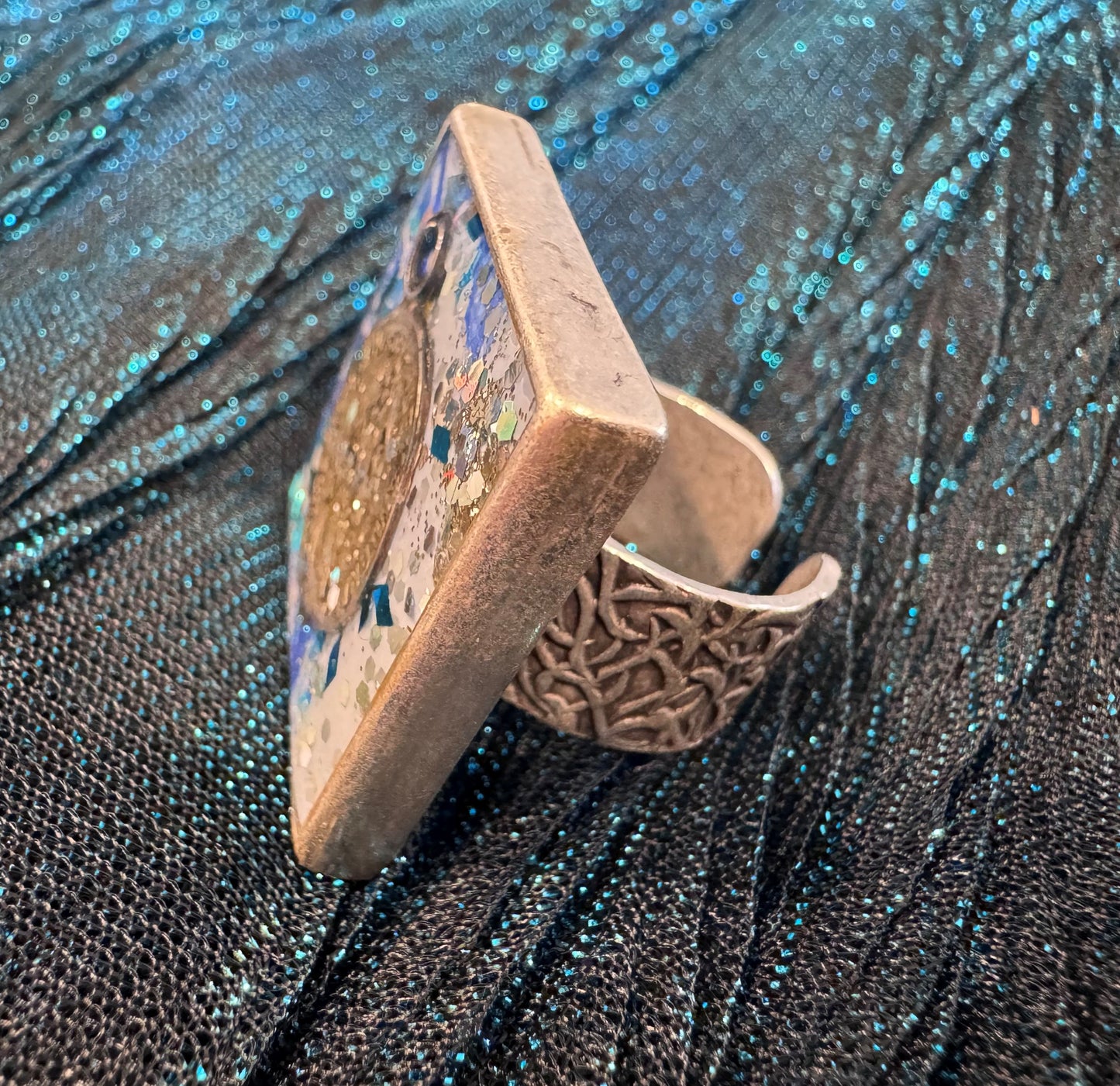 Lucky coin ring
