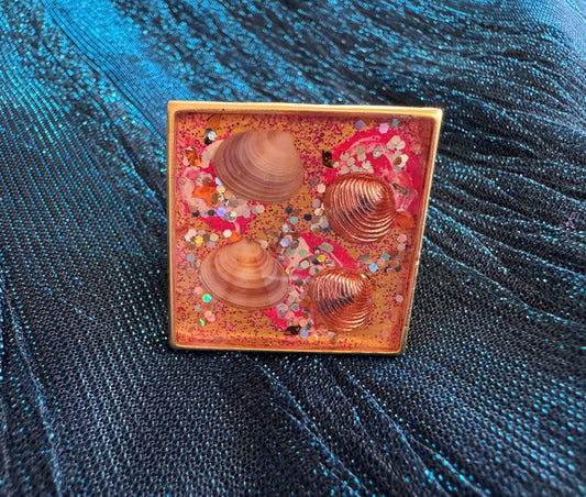 Sand Sparkle ring