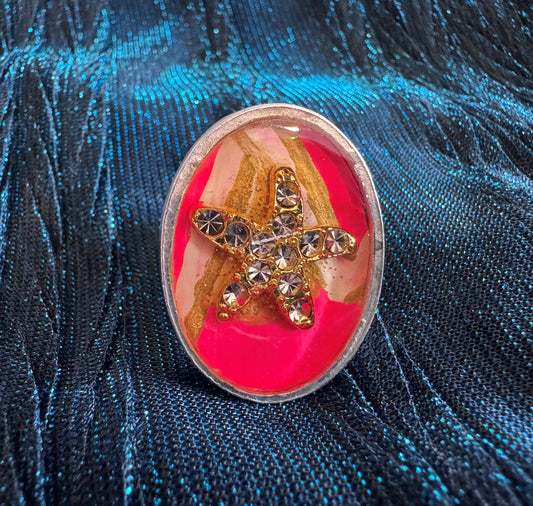 Starfish Shine ring