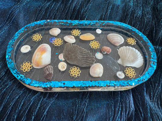 Antelope Trinket Tray - Blue