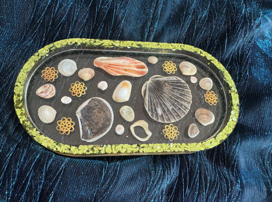 Antelope Trinket Tray - Green